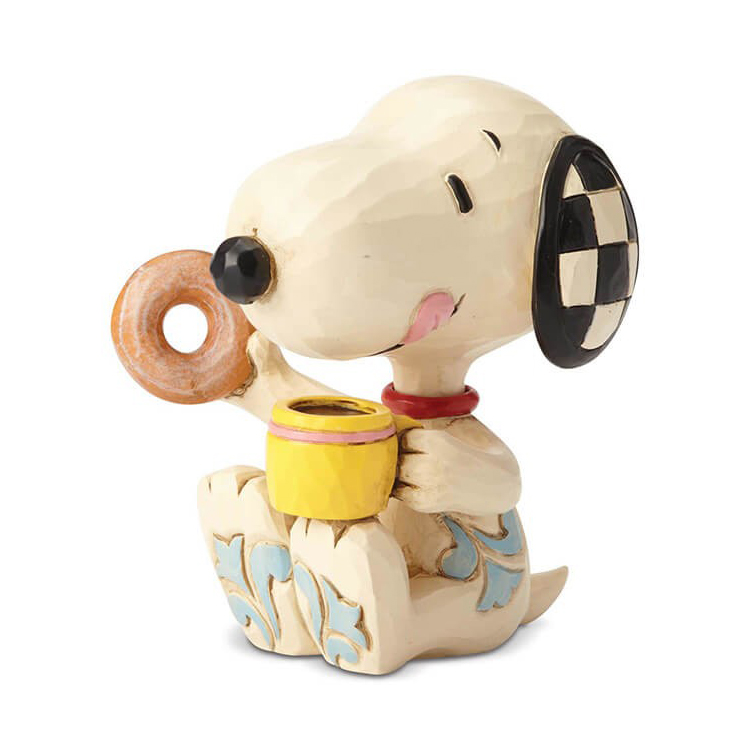 イーナマーケット Jim Shore スヌーピー ドーナッツ コーヒー ミニ